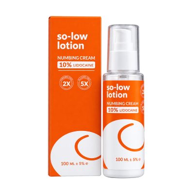 کرم بی حسی حرفه ای So-Low Lotion لیدوکائین 10 درصد حجم 100 میلی لیتر